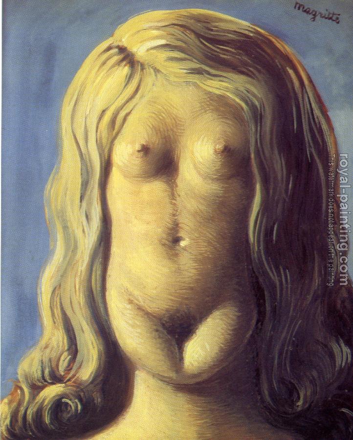Rene Magritte : the rape II